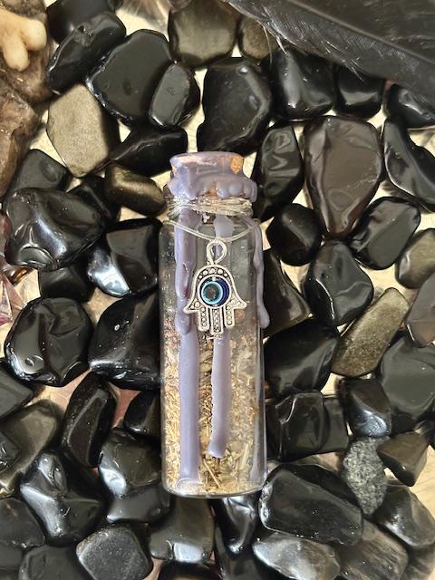 Handcrafted Protection Spell Jar | Stop Gossip | Protection_Amulet