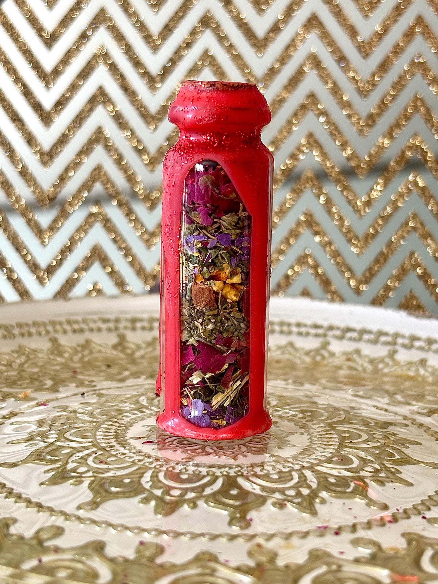 Handcrafted Attraction Spell Jar | Sensual Spell Jar