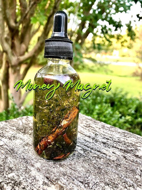 Money Magnet Conjure Oil | Attract Money | Money Spell | Gamblers Luck | Abundance Oil | Hoodoo Money Oil