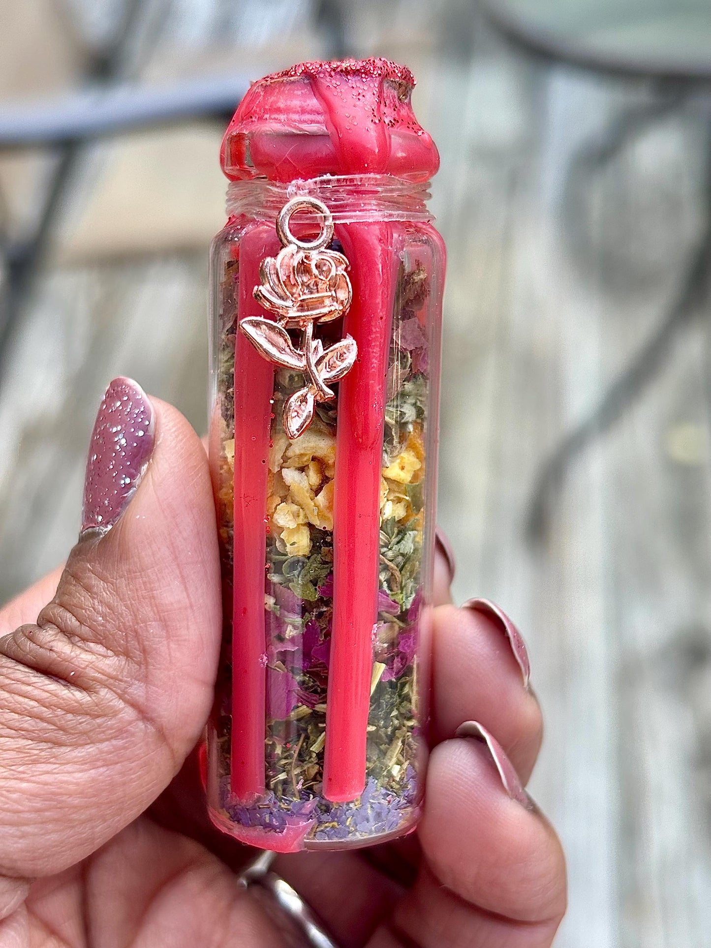 Handcrafted Attraction Spell Jar | Sensual Spell Jar