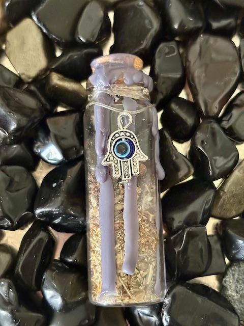 Handcrafted Protection Spell Jar | Stop Gossip | Protection_Amulet