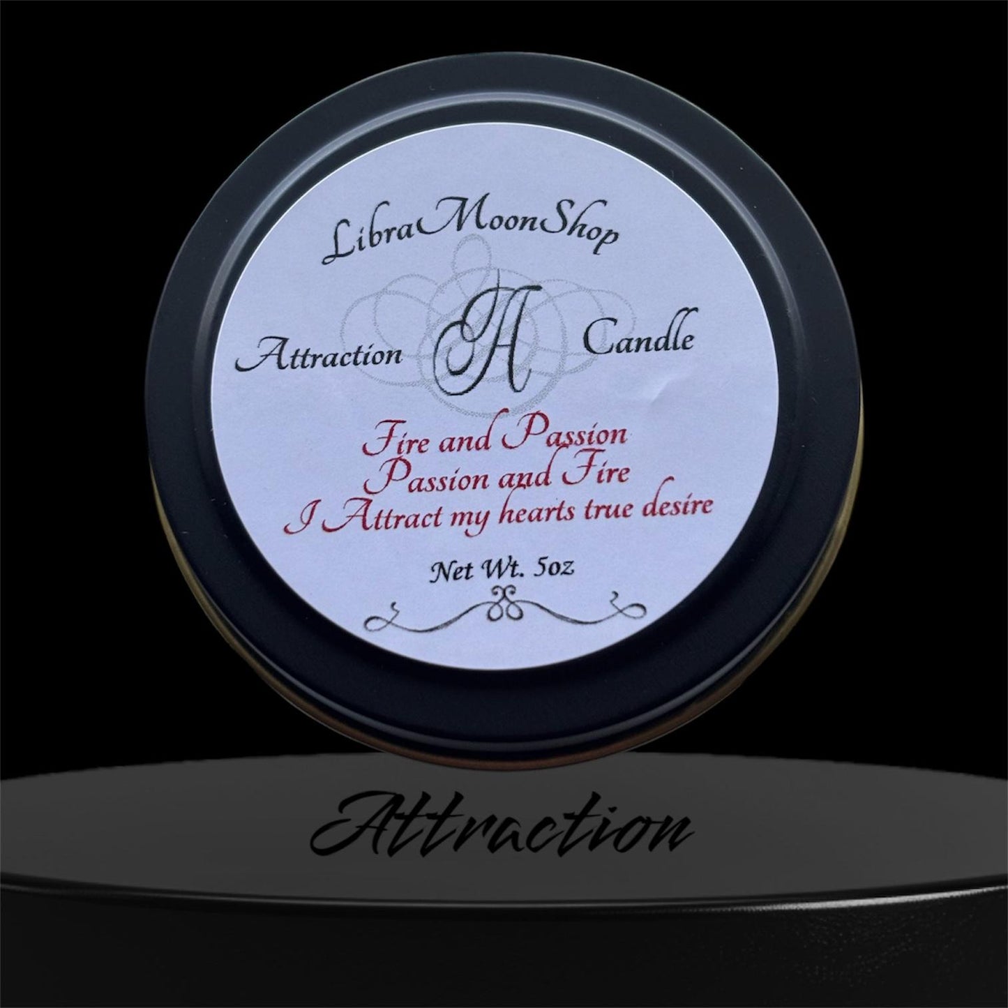 Attraction Candle | Love Spell Candle | Red Love Drawing Candle | Attraction Spell
