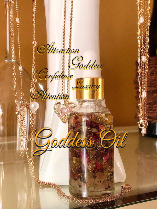Goddess Beauty Oil | Enchantment | Rose Beauty Oil | Beauty Spell | Glamour Magic