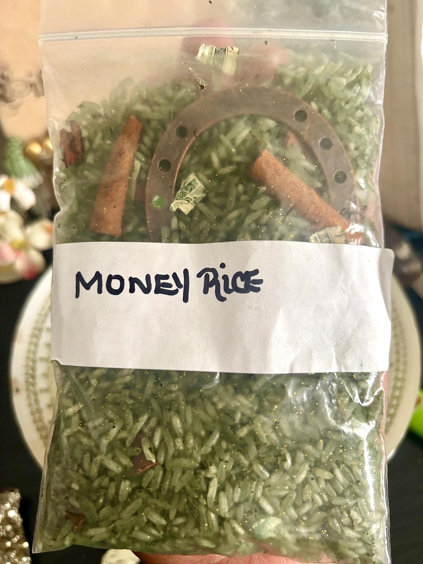 DIY Money Rice Bowl Kit | Hoodoo Money Rice | Rice Money Bowl | Money Spell