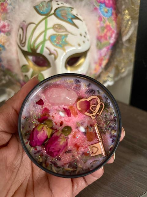 A Key to My Heart Candle