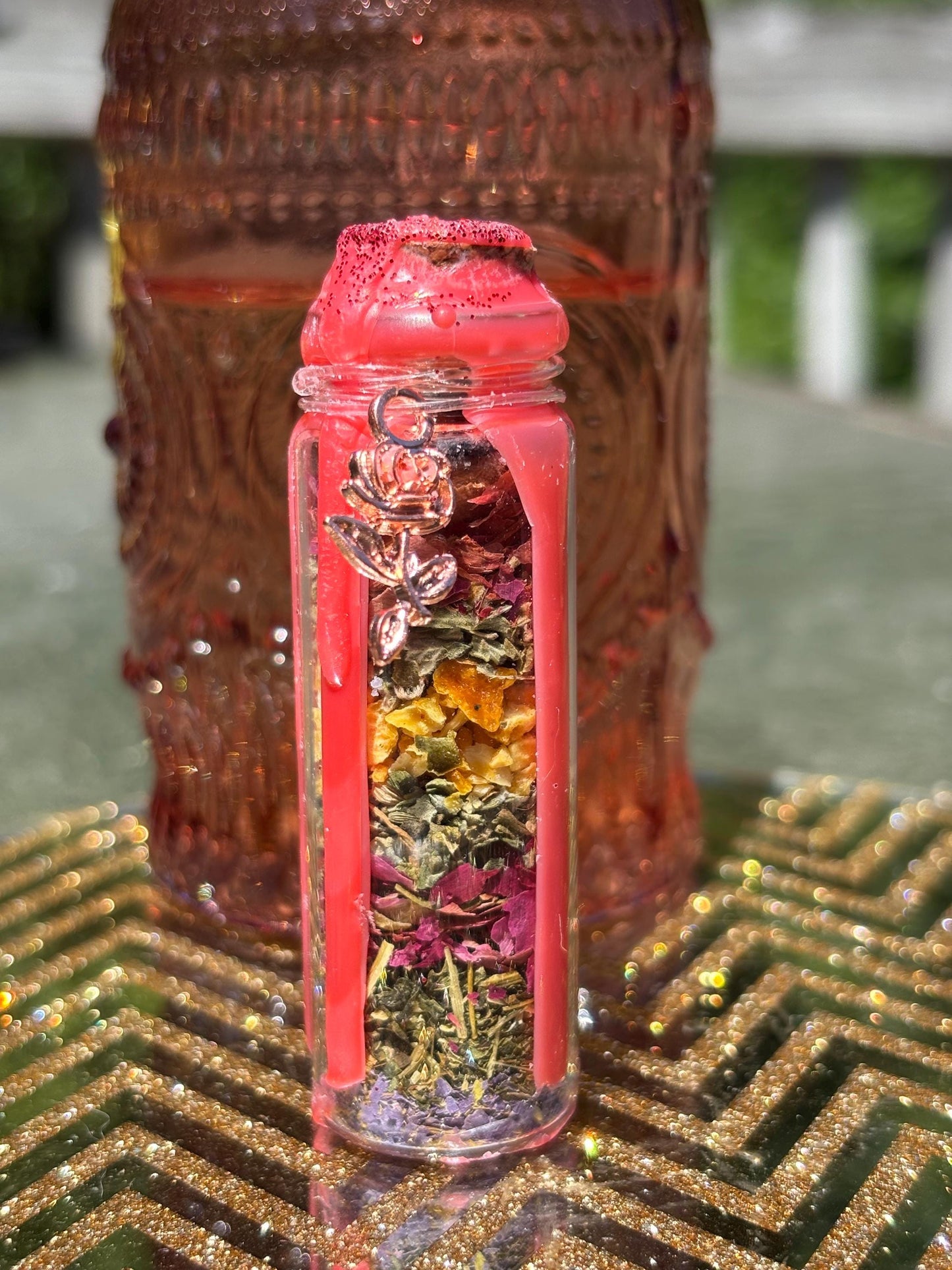 Handcrafted Attraction Spell Jar | Sensual Spell Jar