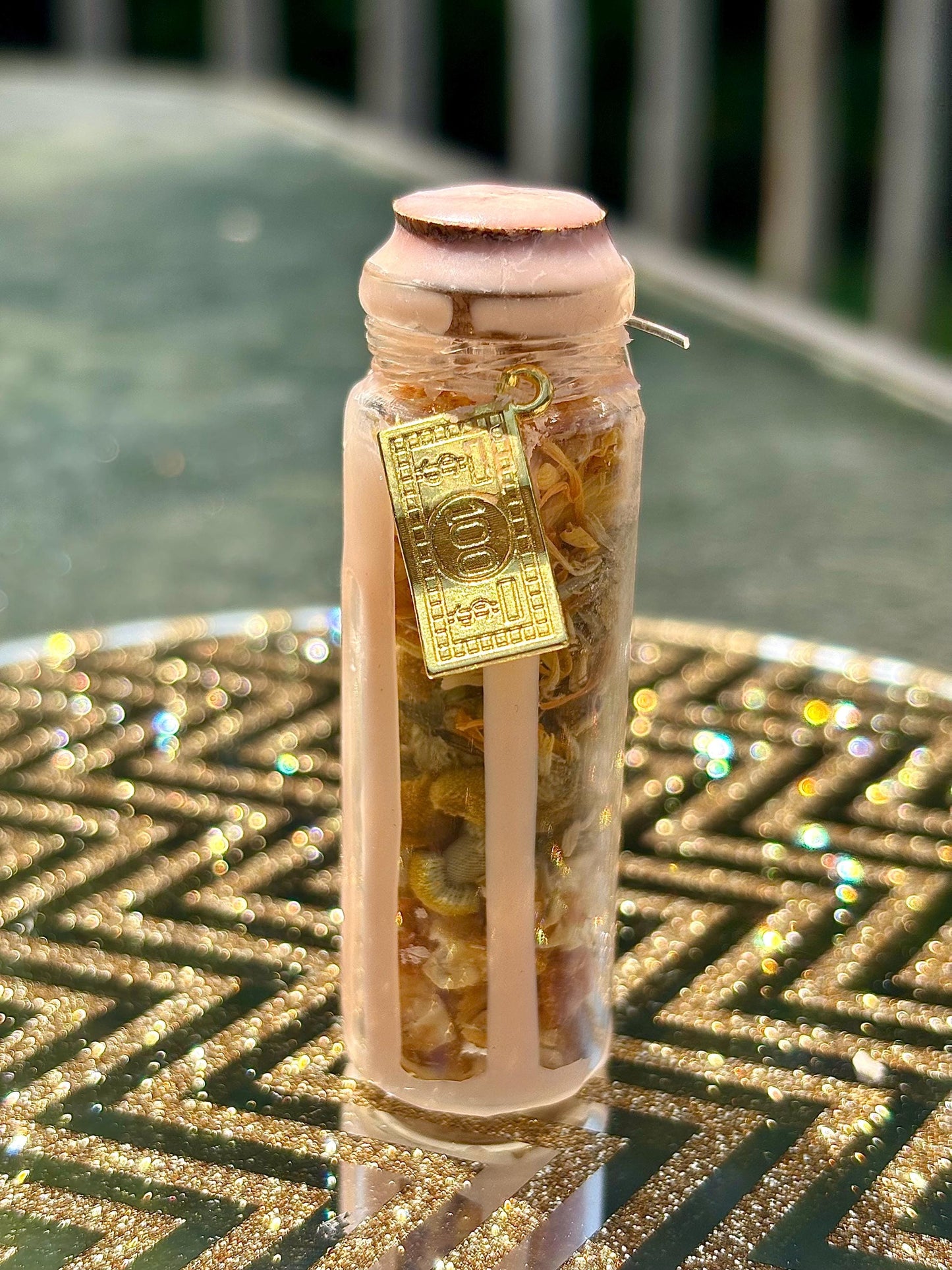 Handcrafted Money Spell Jar | Prosperity Spell Jar | Happiness Spell Jar | Good Luck Spell Jar | Intention Spell Jar |