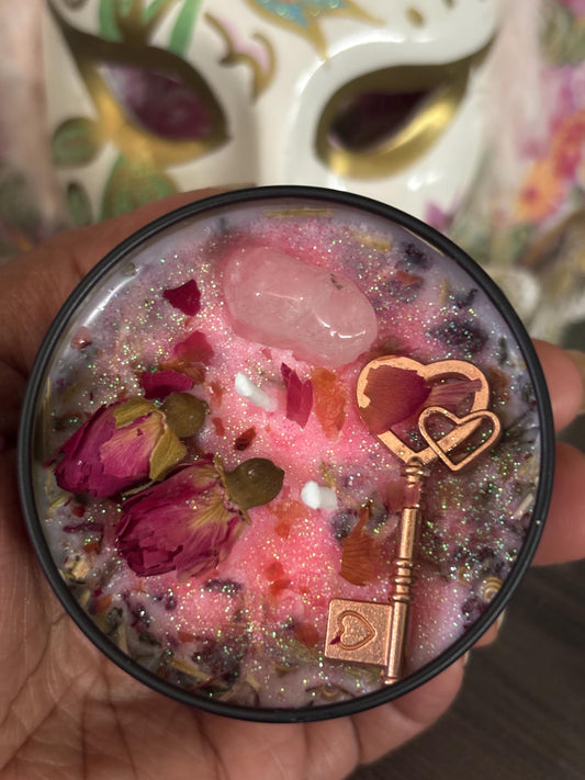 A Key to My Heart Candle
