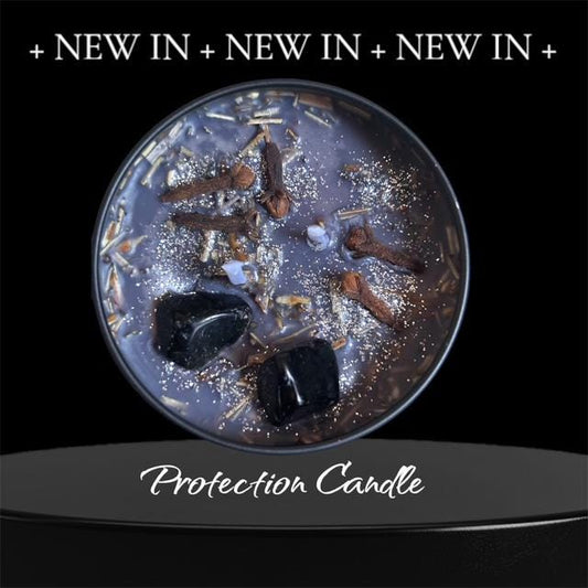 Black Protection Candle | Black Banishing Candle | Stop Gossip