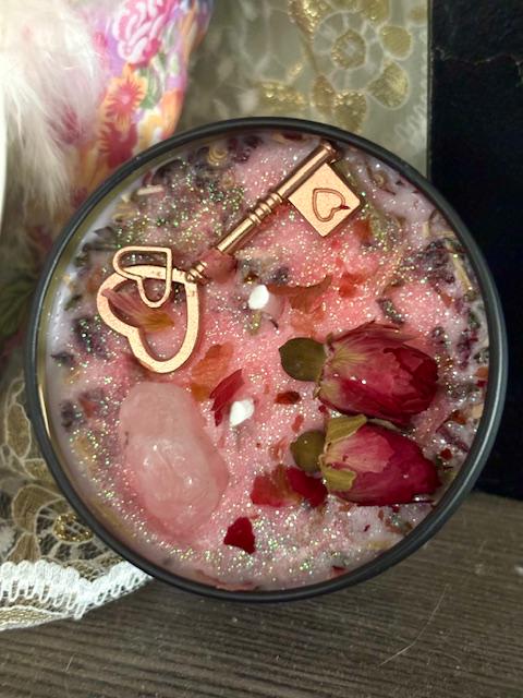 A Key to My Heart Candle