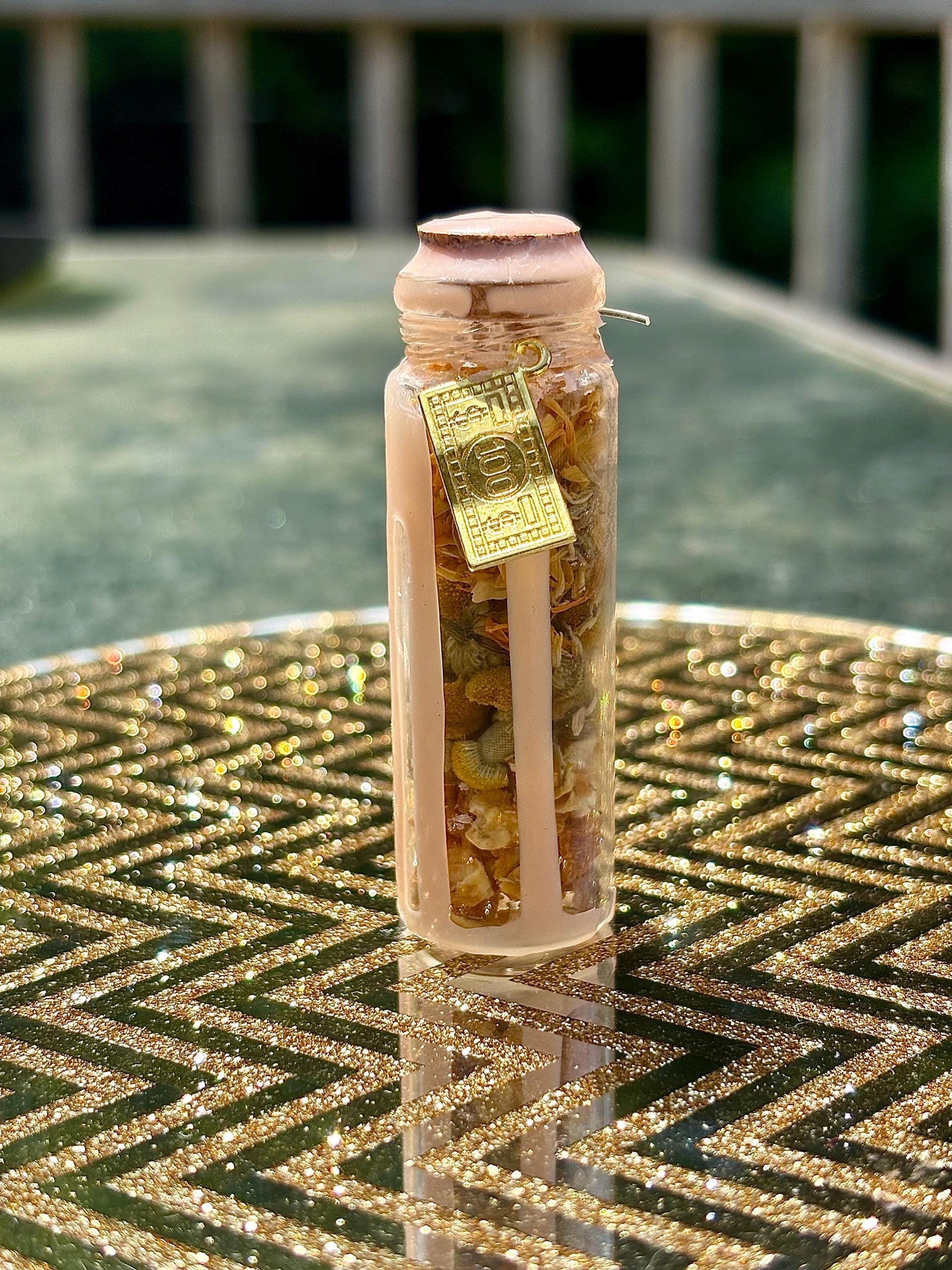Handcrafted Money Spell Jar | Prosperity Spell Jar | Happiness Spell Jar | Good Luck Spell Jar | Intention Spell Jar |