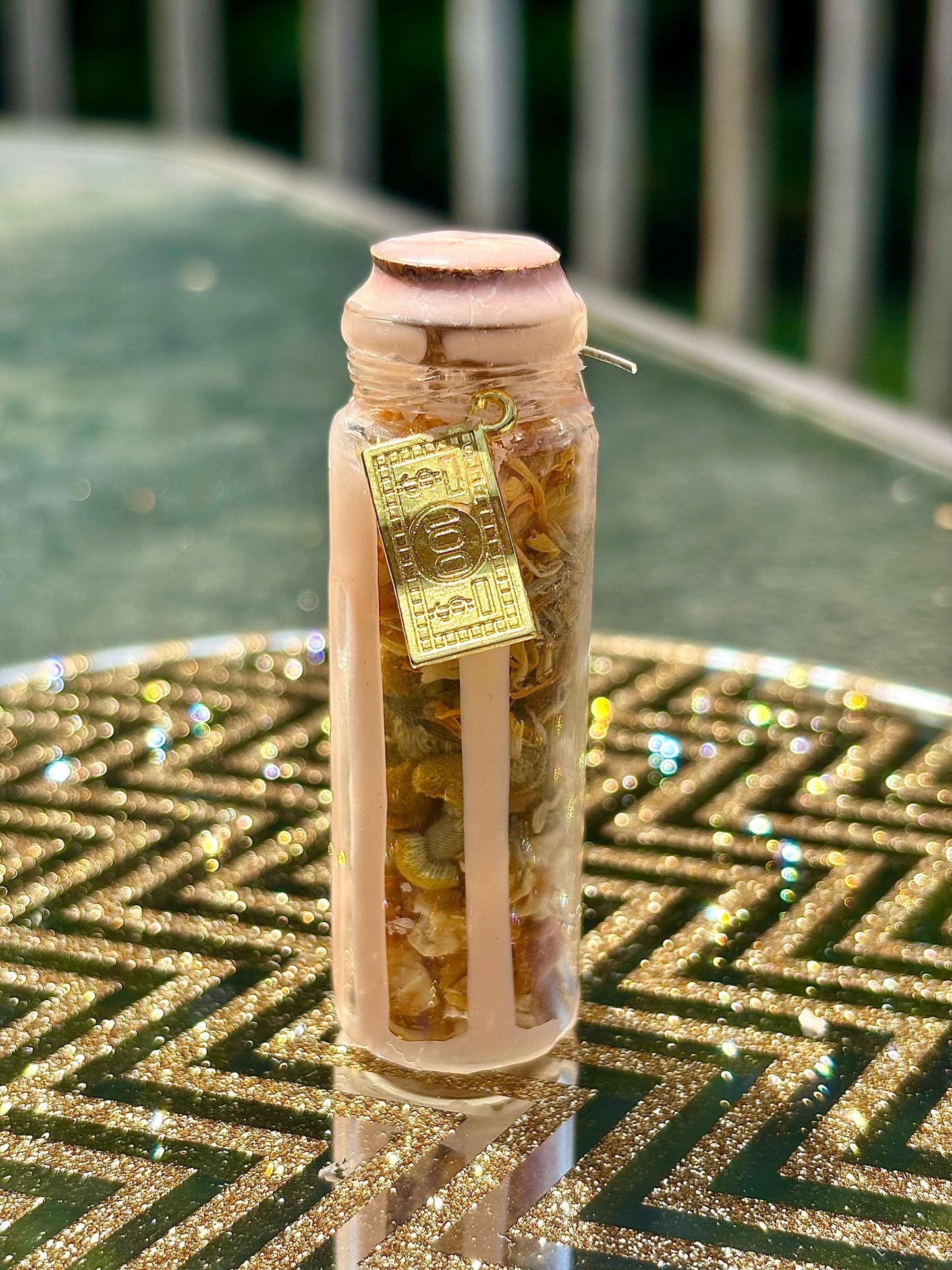 Handcrafted Money Spell Jar | Prosperity Spell Jar | Happiness Spell Jar | Good Luck Spell Jar | Intention Spell Jar |