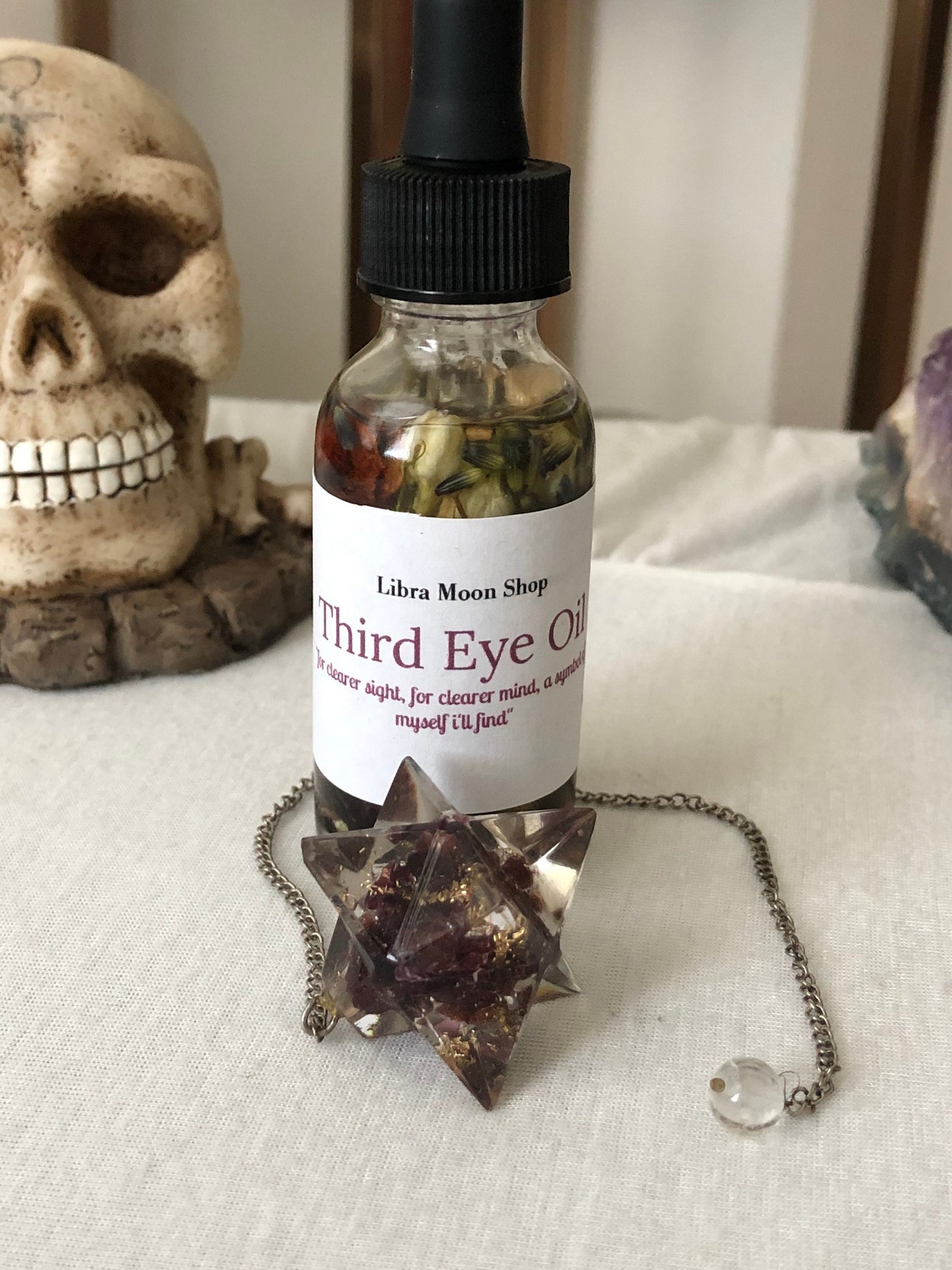 Third Eye Oil | Psychic Protection | Intuition Oil | Psychic Power