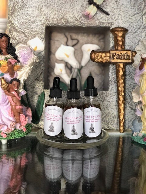 Third Eye Oil | Psychic Protection | Intuition Oil | Psychic Power