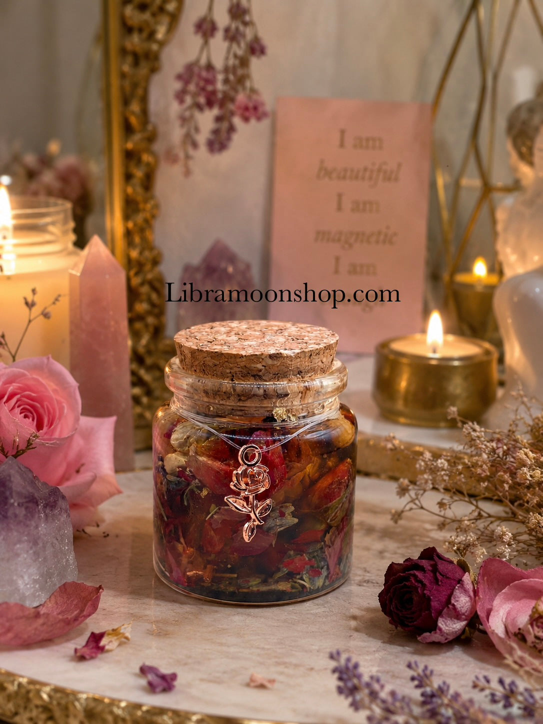Mini Honey Jar Spell To Sweeten Up Your Life | Love Honey Jar | Beauty Spell Jar | Hoodoo Honey Jar | Sweeten Jar