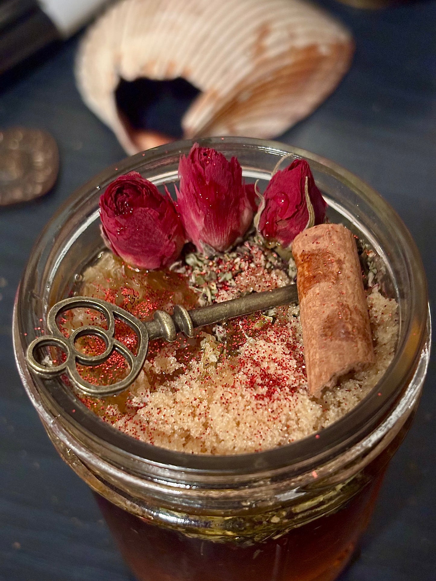 Love Honey Jar | Hoodoo Honey Jar | Honey Pot | Sweeten Love Jar