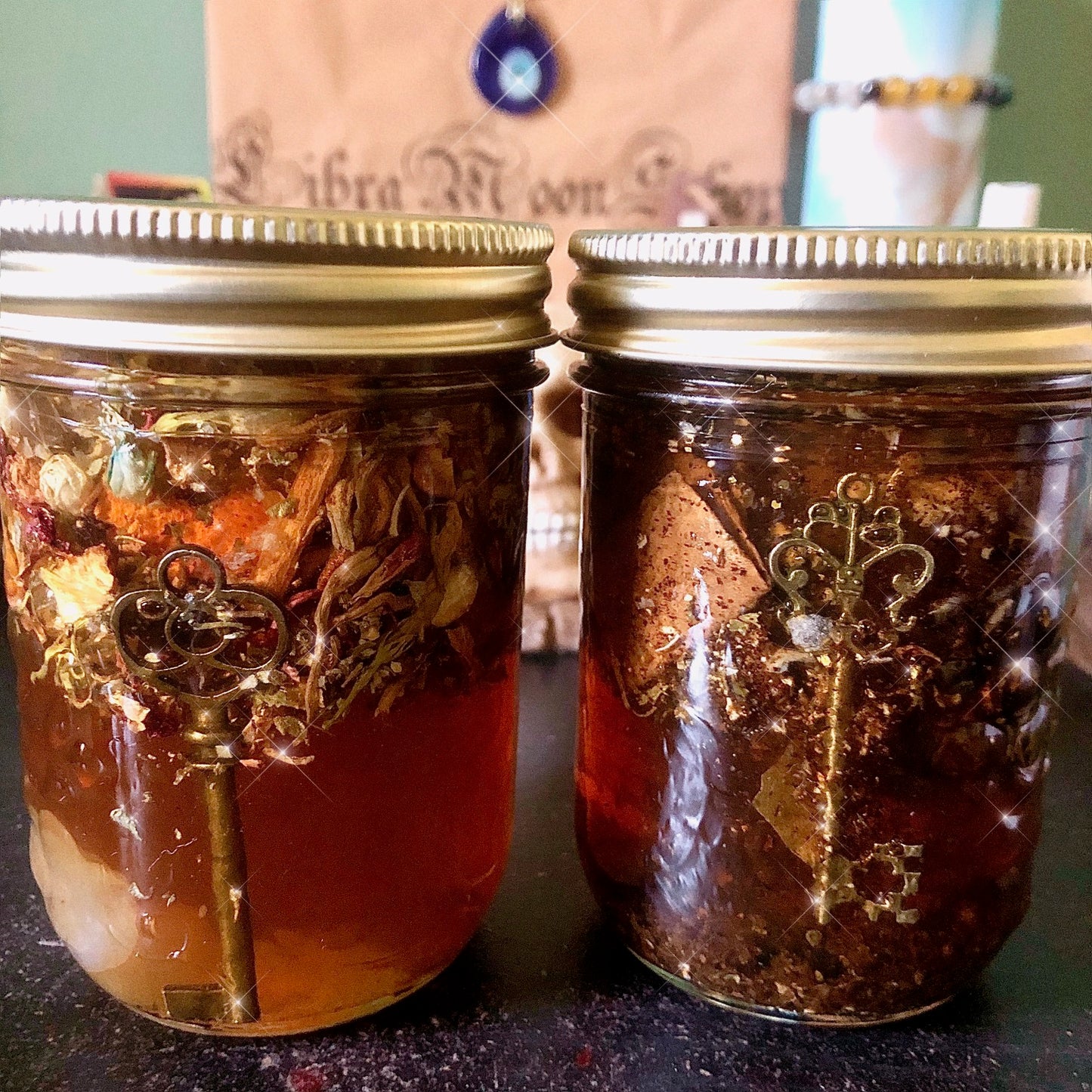 Money Honey Jar | Prosperity Honey Jar | Hoodoo Honey Jar