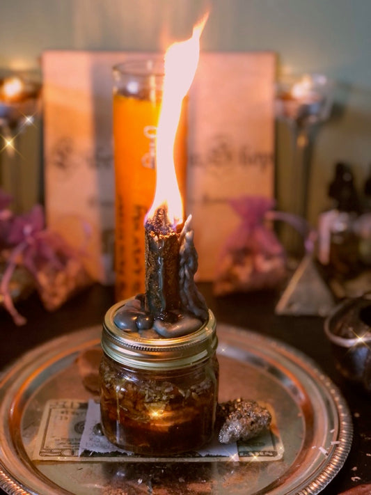 Money Honey Jar | Prosperity Honey Jar | Hoodoo Honey Jar