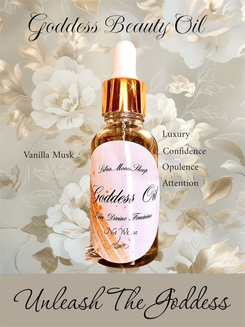 Goddess Beauty Oil | Enchantment | Rose Beauty Oil | Beauty Spell | Glamour Magic
