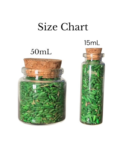 Personalized Green Money Rice Jar | Money Bowl | Hoodoo Money Rice | Prosperity Rice | Money Spell Jar