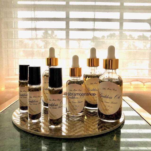 Goddess Beauty Oil | Enchantment | Rose Beauty Oil | Beauty Spell | Glamour Magic