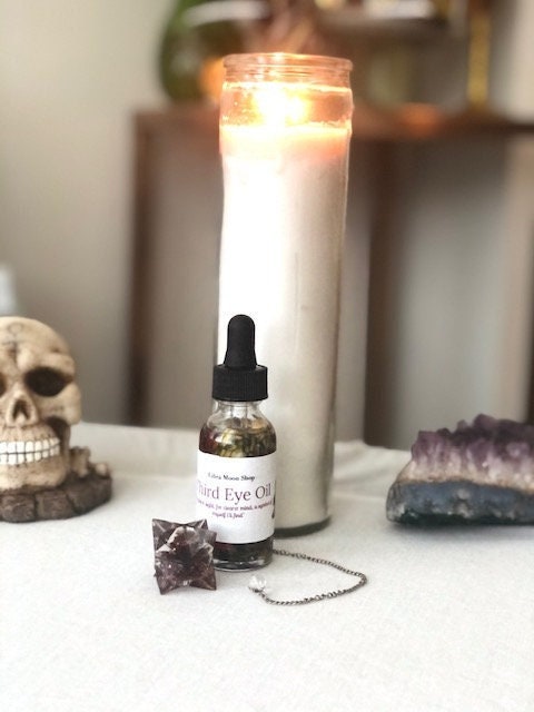 Third Eye Oil | Psychic Protection | Intuition Oil | Psychic Power